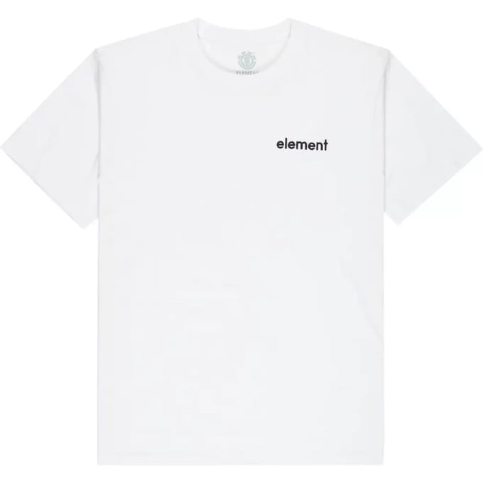 Element Future Nature T-shirt Met Korte Mouwen Wit M Man