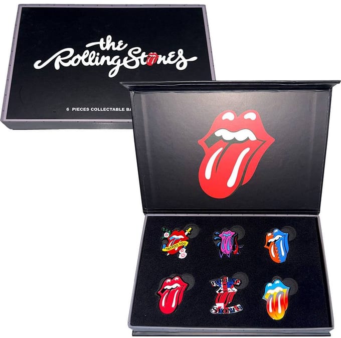 The Rolling Stones - Tongues Evolution 1 Pin - Multicolours