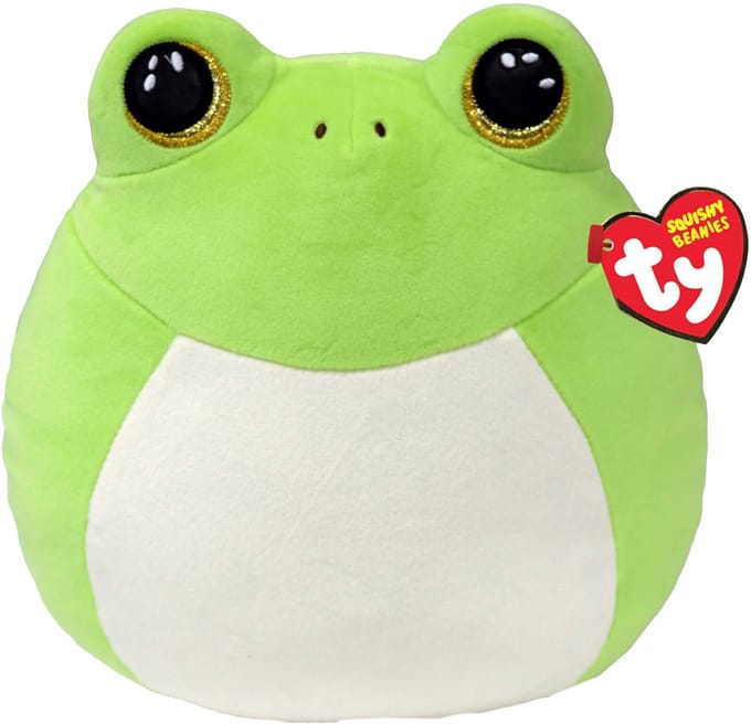 TY Squish a Boo Knuffelkussen Kikker Snapper 20 cm
