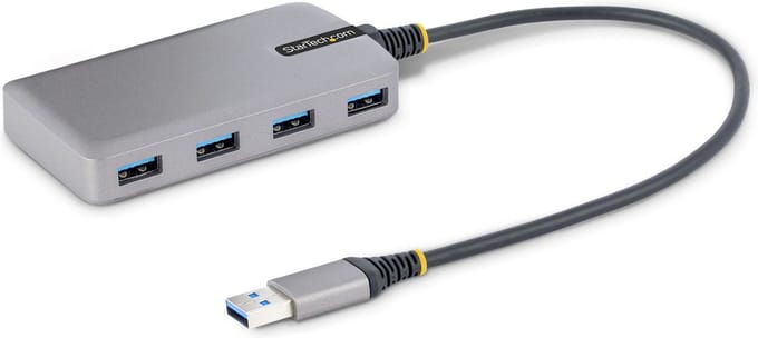 StarTech.com 5G4AB-USB-A-HUB USB hub - 4 - Grijs