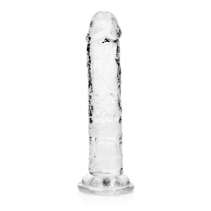 Shots - RealRock REA150TRA1 - Straight Realistic Dildo Suction Cup - 6'' / 14,5 - Tra