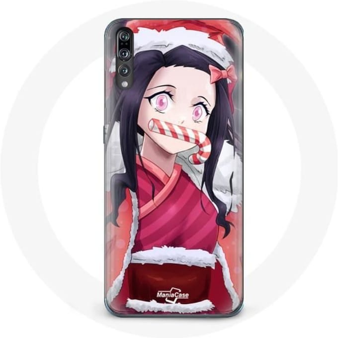 Coque pour Huawei P20 Pro Anime Demon Slayer Kamado Nezuko Le jour de Noël 2023