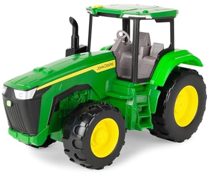 Licht & Geluid Tractor - John Deere - 30 cm groot