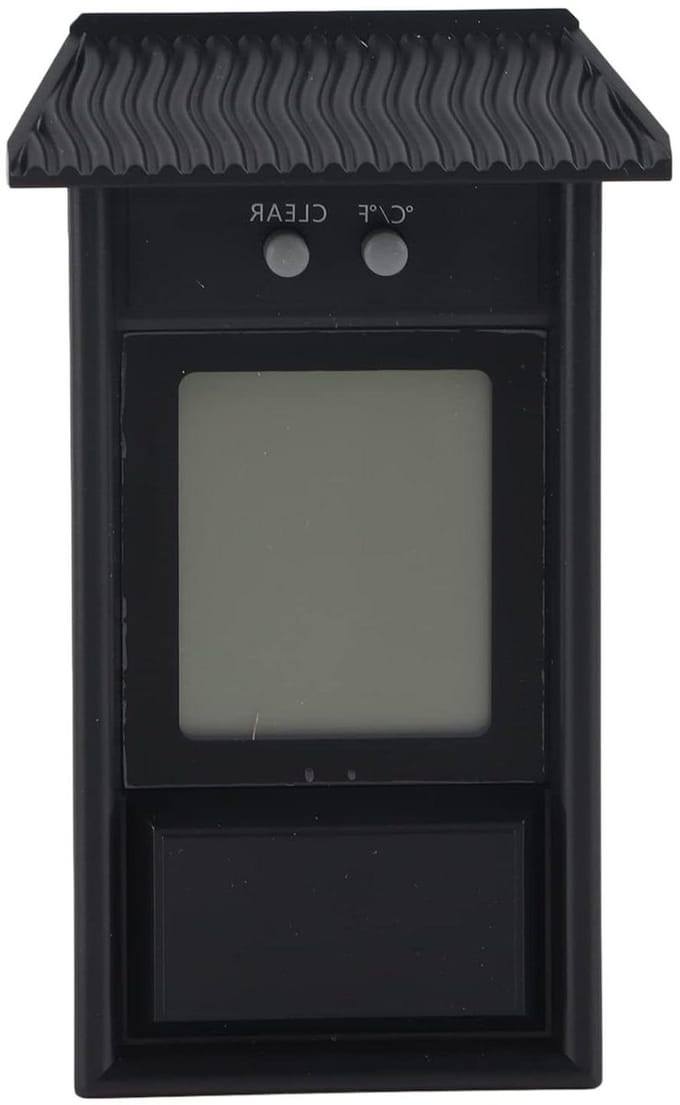 Digitale Thermometer - Vochtigheidsmeter - Weer Monitoren - Dubbele Omgeving - 13x8x3cm - Wit