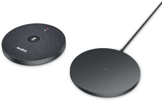 Yealink VCM36-W accessoire voor videoconferenties Microfoon Zwart