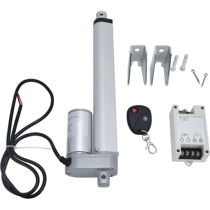 Motor Elektrische Lineaire Actuator Industrieel met Montagebeugel Slag 200mm JSTGZU1(DC12V )