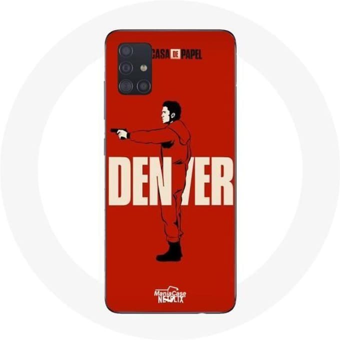 Coque - MANIACASE - Samsung Galaxy A51 - La Casa De Papel - Souple - Rouge
