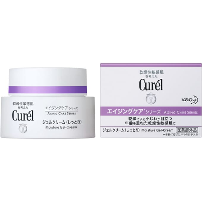 Kao - Curel Aging Care Moisture Facial Cream Gel Cream - 40g