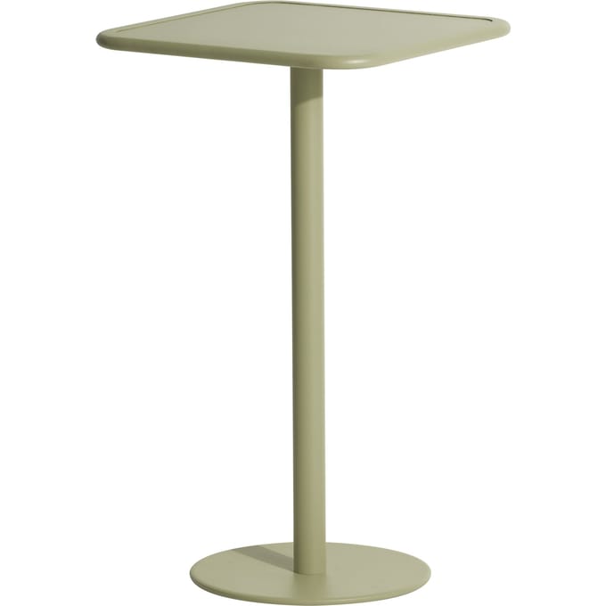 Petite Friture Week-End High Table - jade groen - hoekig