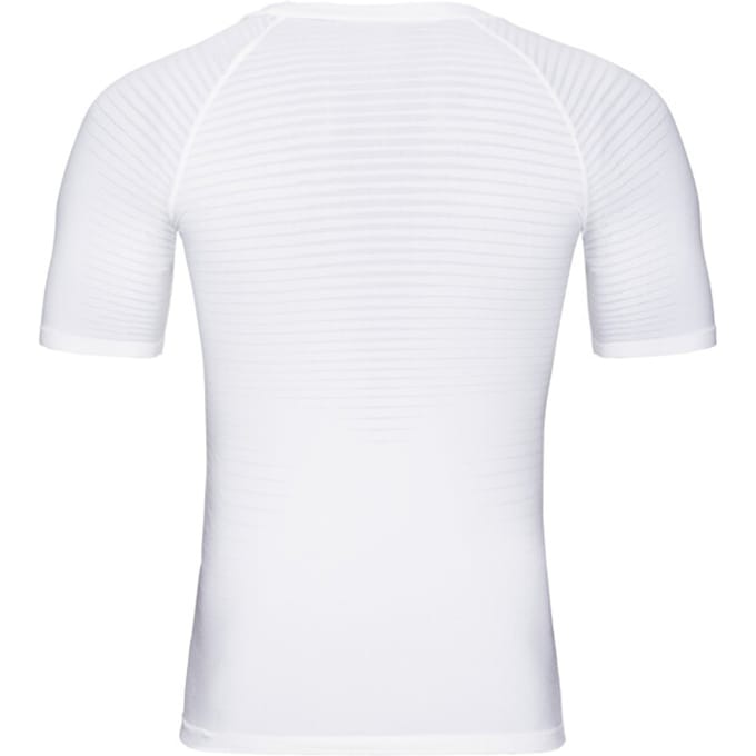 Odlo Bl Top Crew Neck S/S Performance Light Heren Sportshirt - White - Maat S