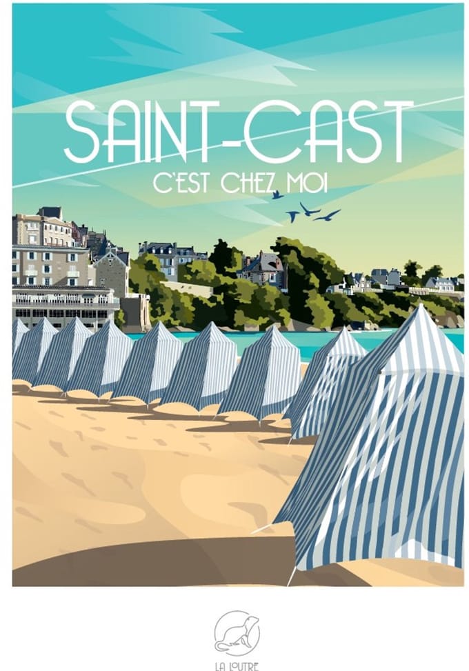 La Loutre puzzel Saint-Cast 1000 stukjes - legpuzzel volwassenen.