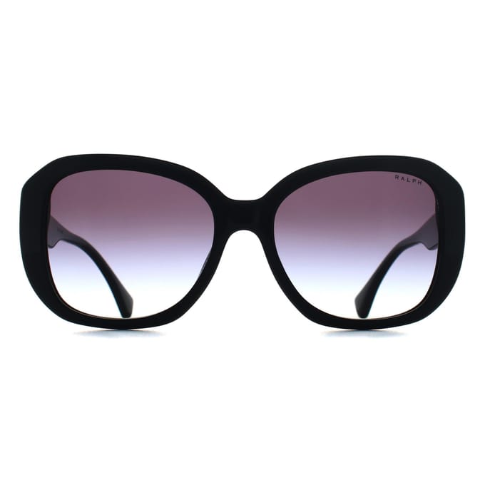 Ralph by Ralph Lauren RA5321U 50018G glanzend zwart gradiënt grijs zonnebril