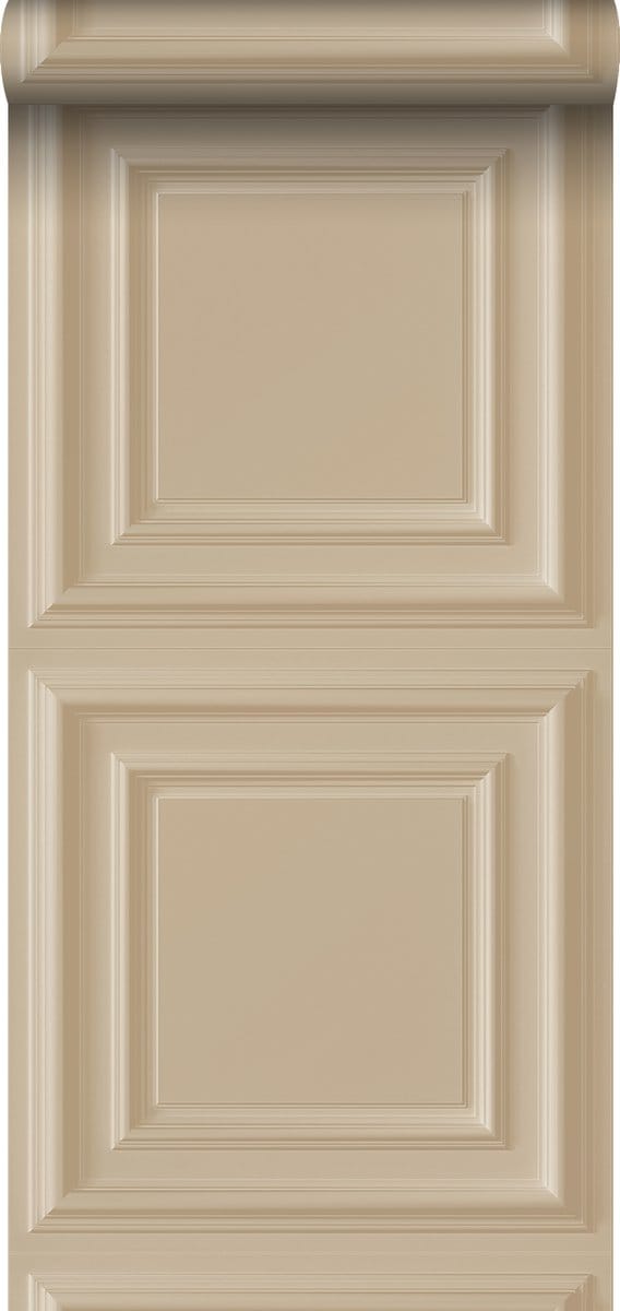 Origin Wallcoverings eco-texture vliesbehang wandpanelen beige - 347828 - 53 cm x 10,05 m