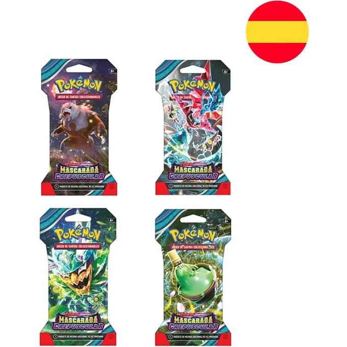 Kaartspellen Pokemon Trading Card Spanish Mascarada Crespuscular