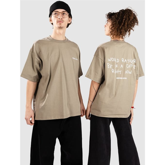 Another Cotton Lab I Would Rather Be T-Shirt groen