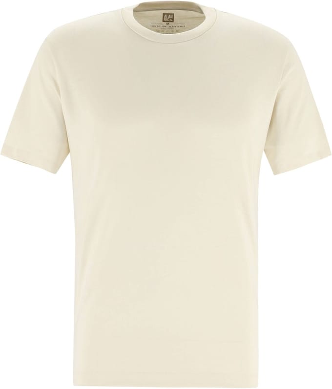 Alan Red Venice T-Shirt Heavy Jersey Ecru - Maat M - Heren - Basic T-shirt