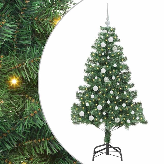 vidaXL - Kerstboom - Groen - 150 - cm - PVC