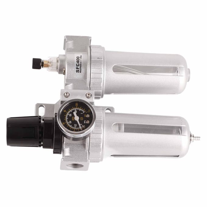 Luchtfilter Waterafscheider Set Bronprocessor Drukregelaar Pneumatisch Component Olieafscheider