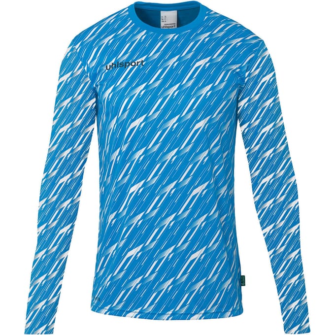 Uhlsport Progressive Keepershirt Lange Mouw Heren - Cyaan / Wit | Maat: M