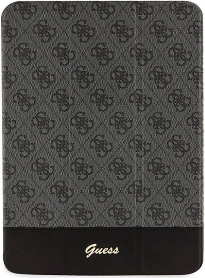 Guess 4G Stripe Allover voor Apple iPad Air 5 10.9" (2022) - Grijs