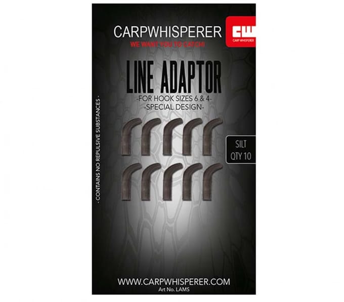 Carp Whisperer - Line Adaptor - 10 stuks - Gravel
