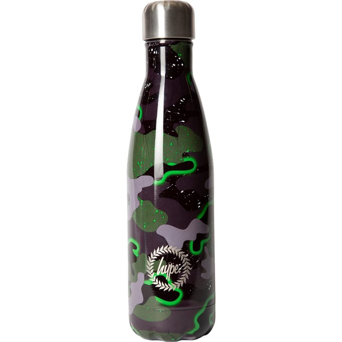 500ml Thermische Waterfles | Groene Camouflerende RVS Geïsoleerde Lekvrije