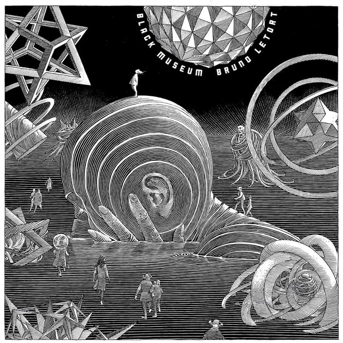 Bruno Letort Feat. David Krakauer - Black Museum (LP)