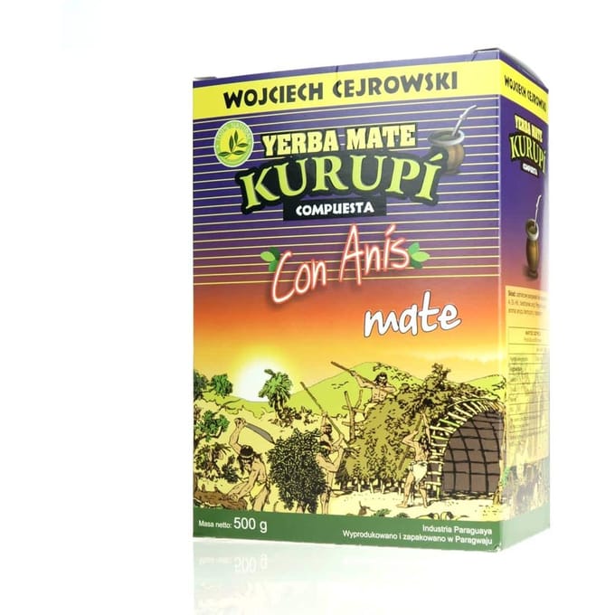 Yerba mate kurupi à l'anis 500 g