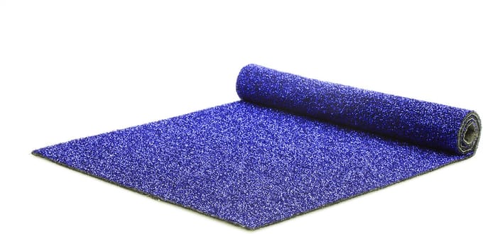 GJ Floors - Exclusieve glitter loper | Blauw - Breedte x Lengte: 2 meter / 3 meter