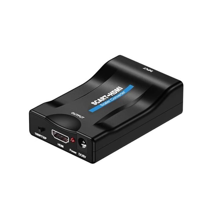 HOWEI scart naar HDMI converter (zwart)