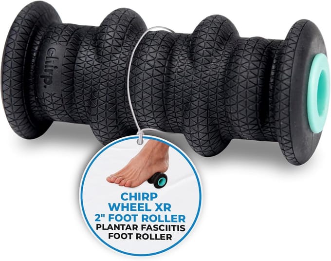 Deep Tissue Voetroller voor Plantar Fasciitis, Voetpijn & Spierherstel - Compacte Massage Roller