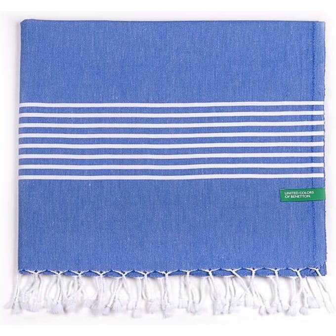 COULEURS UNIES DE BENETTON - Hammam 80 x 165 cm 170 g/m² 100% Coton. 80x165 Bleu