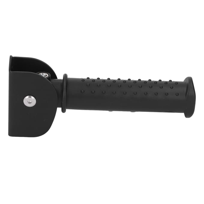 Opklapbare Beugel RVS Rubber Ondersteuning Handgreep voor Deuropening Trap Muur 350lb black