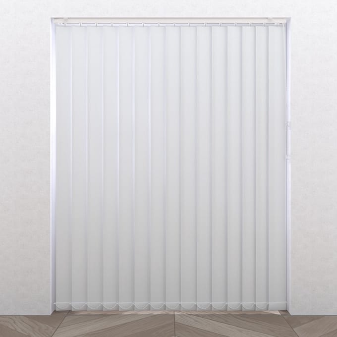 Lamellen set Easy Line - Transparant - White - 40 x 260 - 5 lamellen
