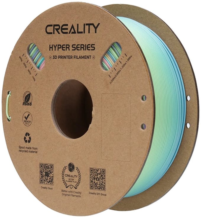 Creality Hyper Series PLA Rainbow Blossom Spring Lake 3D filament
