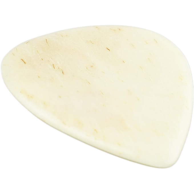 Gitaarplectrum Ossenbeen Antislip Makkelijk Spelen Plukplectrum Accessoire voor Optreden Platte Oppervlakken beige