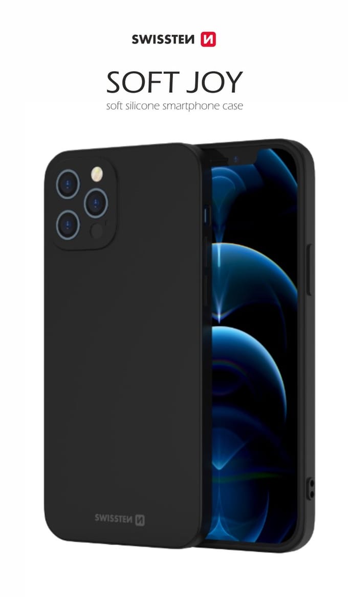Swissten Hoesje Geschikt voor SM-S936B Galaxy S25 Plus Soft Joy Case - 34500425 - Black