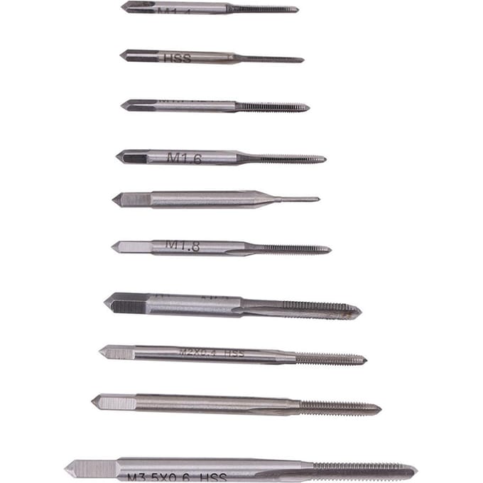 10 stuks Mini M1 tot M3.5 Machine Handtap Draad Draadtappen Draadtappen gray