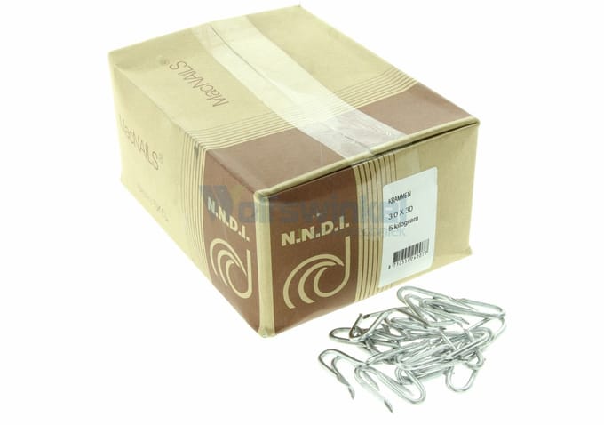 Van der Loo Draadkram gegalvaniseerd 3.0 x 30mm