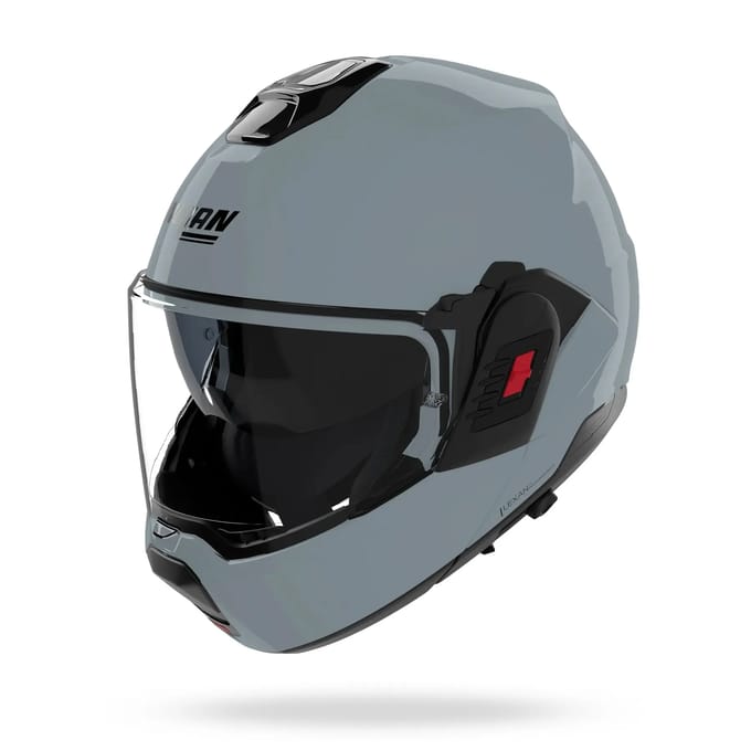 Nolan N120-1 Classico 303 Grijs Glossy Systeemhelm - Helm