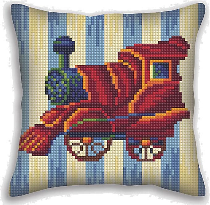 Kussen borduurpakket Nostalgia - Collection d'Art