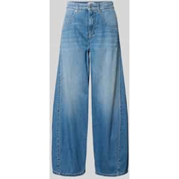 barrel fit jeans van puur katoen model 'ORLA'