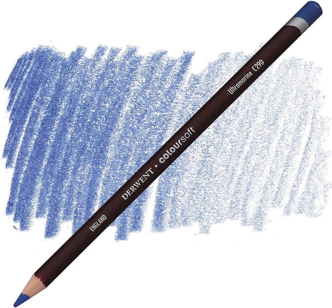 Derwent Coloursoft potlood Ultramarine C290