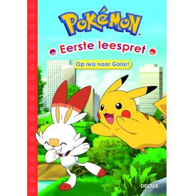Deltas Pokémon eerste leespret - Op reis naar Galar! Voorleesboeken