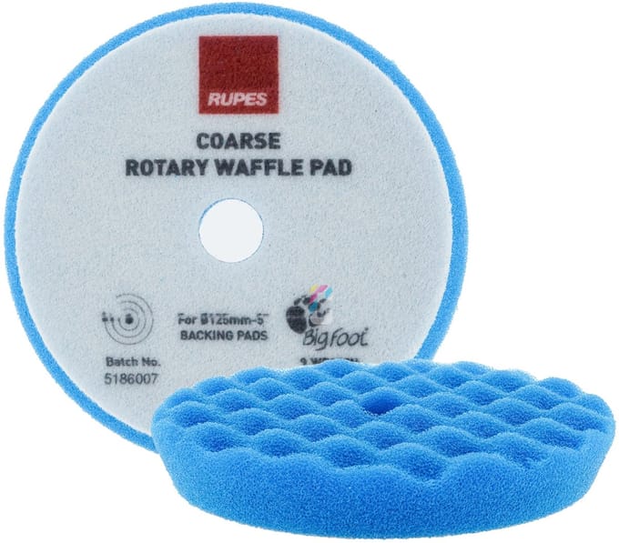 RUPES COARSE Rotary Wafel Polijstschijf 125-140mm