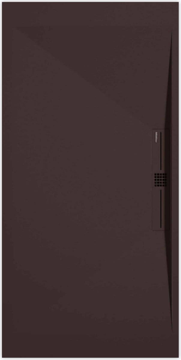 Sanifun douchebak Stone Side Chocolate Smooth 1200 x 900 P