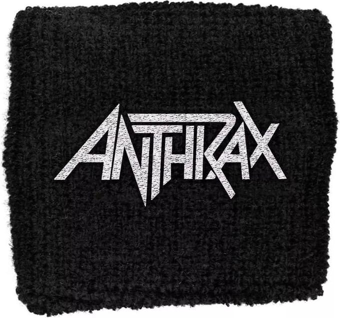Anthrax wristband zweetbandje