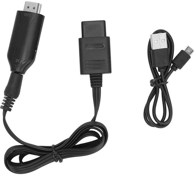 Allecto - N64 Gameconsole Hd Multimedia-interface-adapterkabel - Plug