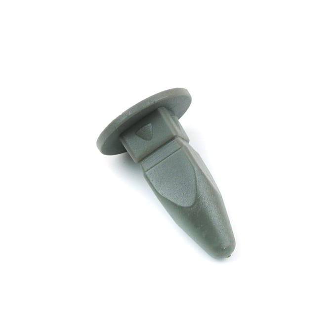 BCF263 Lot de 10 clips de plaque, gris, contre-écrou pour VW : 357868143