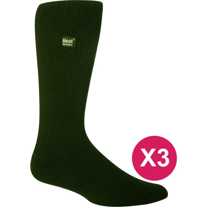 HEAT HOLDERS - 3-Pack Multipack Heren Geïsoleerde Thermosokken voor de Winter